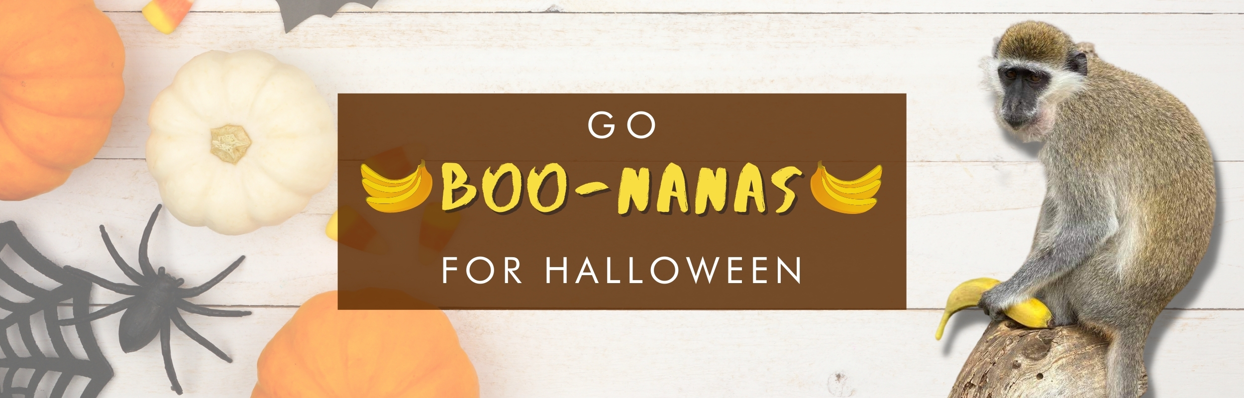 Go Boo-nanas for Halloween!