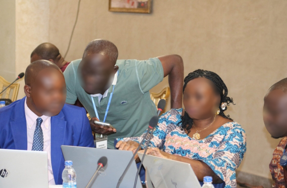 The basic intelligence training featured 16 modules that covered a wide variety of important topics. Note that faces have been blurred to protect the identities of enforcement officers.